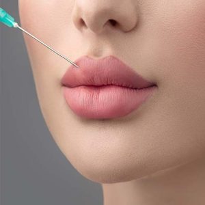 مدل ژل لب عروسکی چاکدار